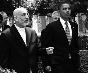 El Combatiente Nº 38 - Hamid Karzai y Barack Obama