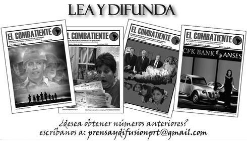 LEA Y DIFUNDA EL COMBATIENTE - prensaydifusionprt@gmail.com